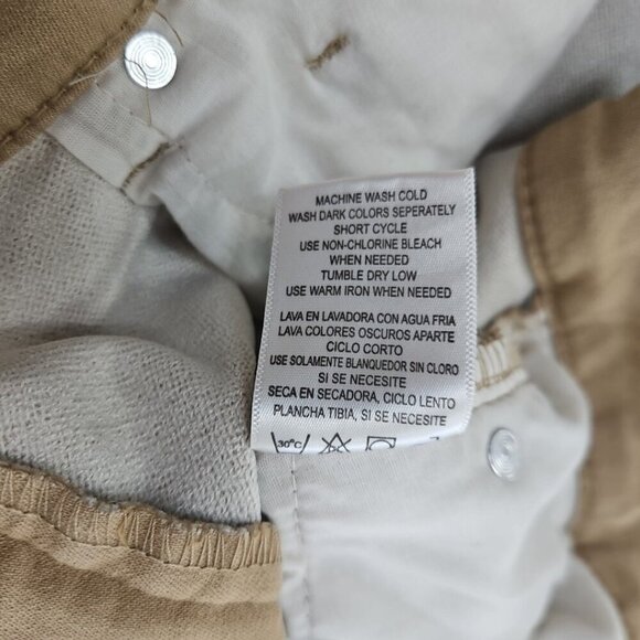 Vintage Genes Black Jeans Men's 32W 30L Brown French Terry Denim Stretch NWT - Picture 15 of 16